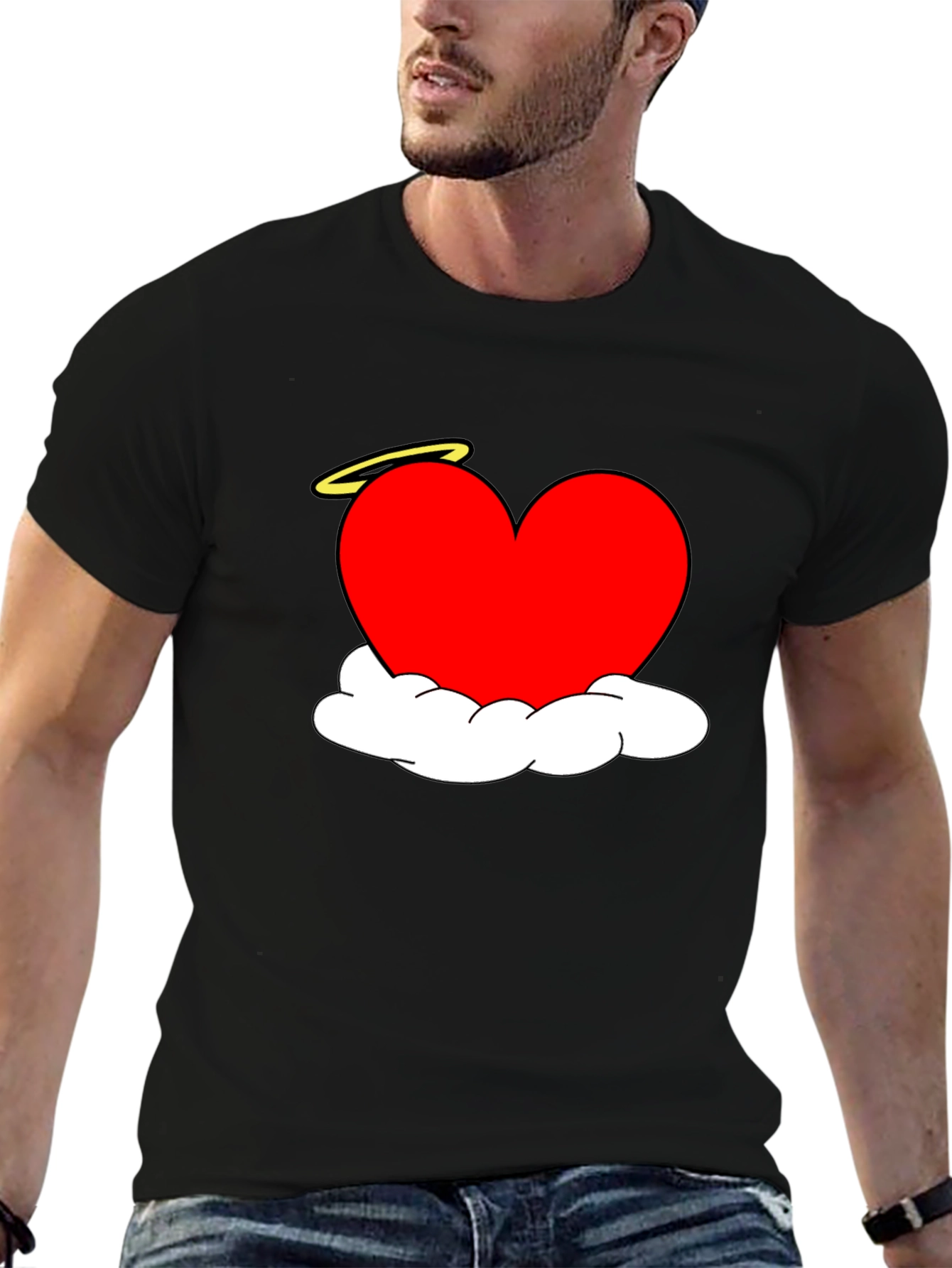 Heart with Halo Graphic T-Shirt