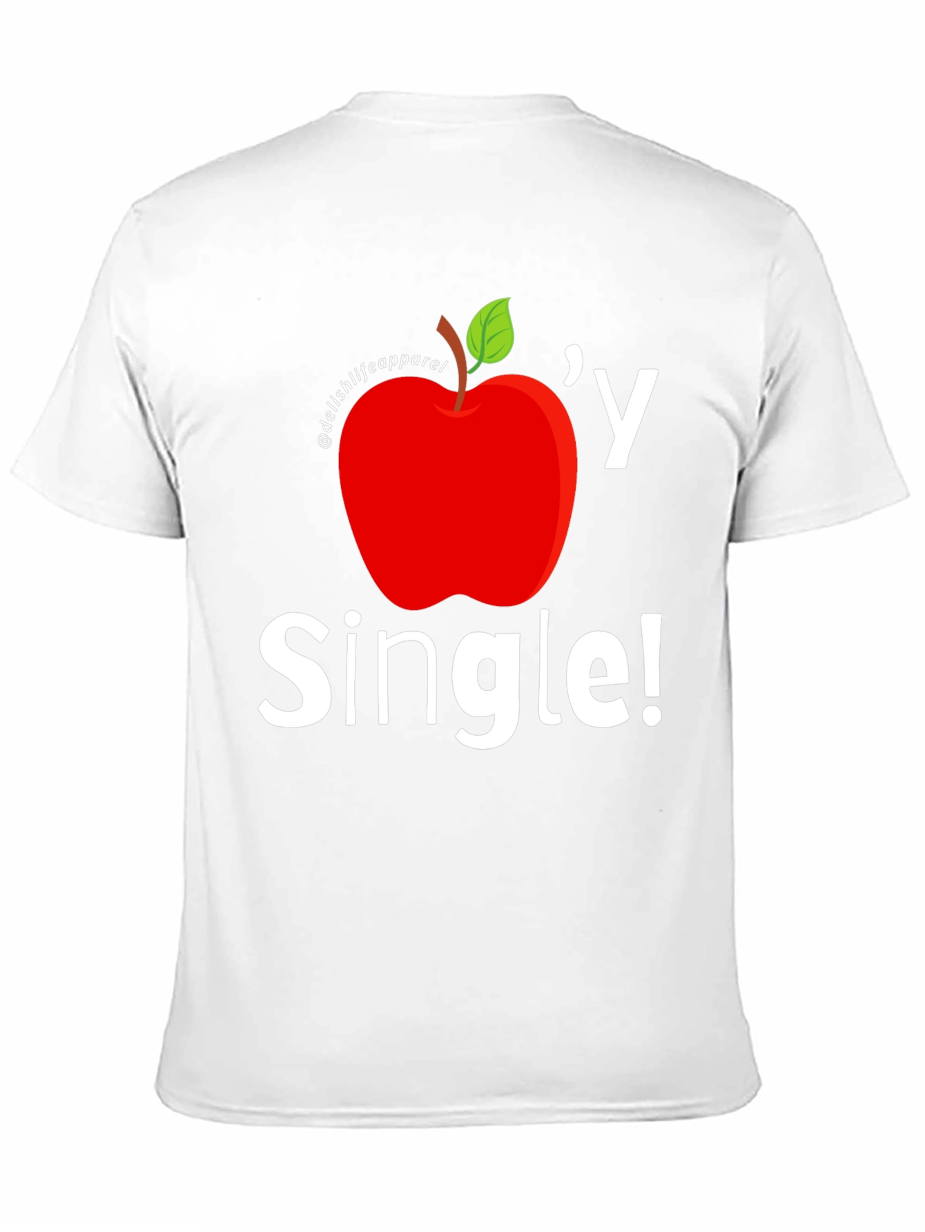 Apple-y Single Graphic T-Shirt