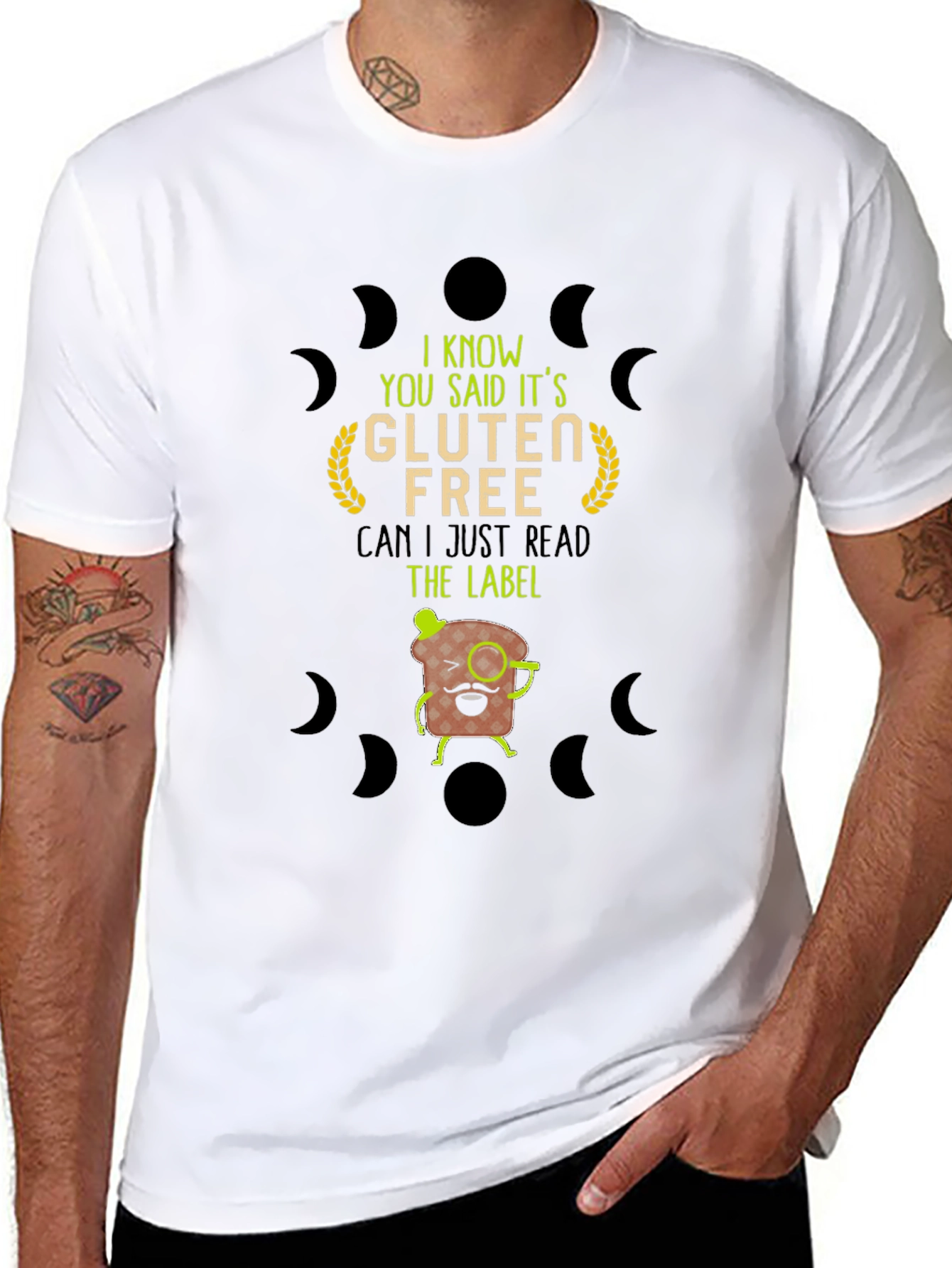 Gluten Free Read the Label T-Shirt