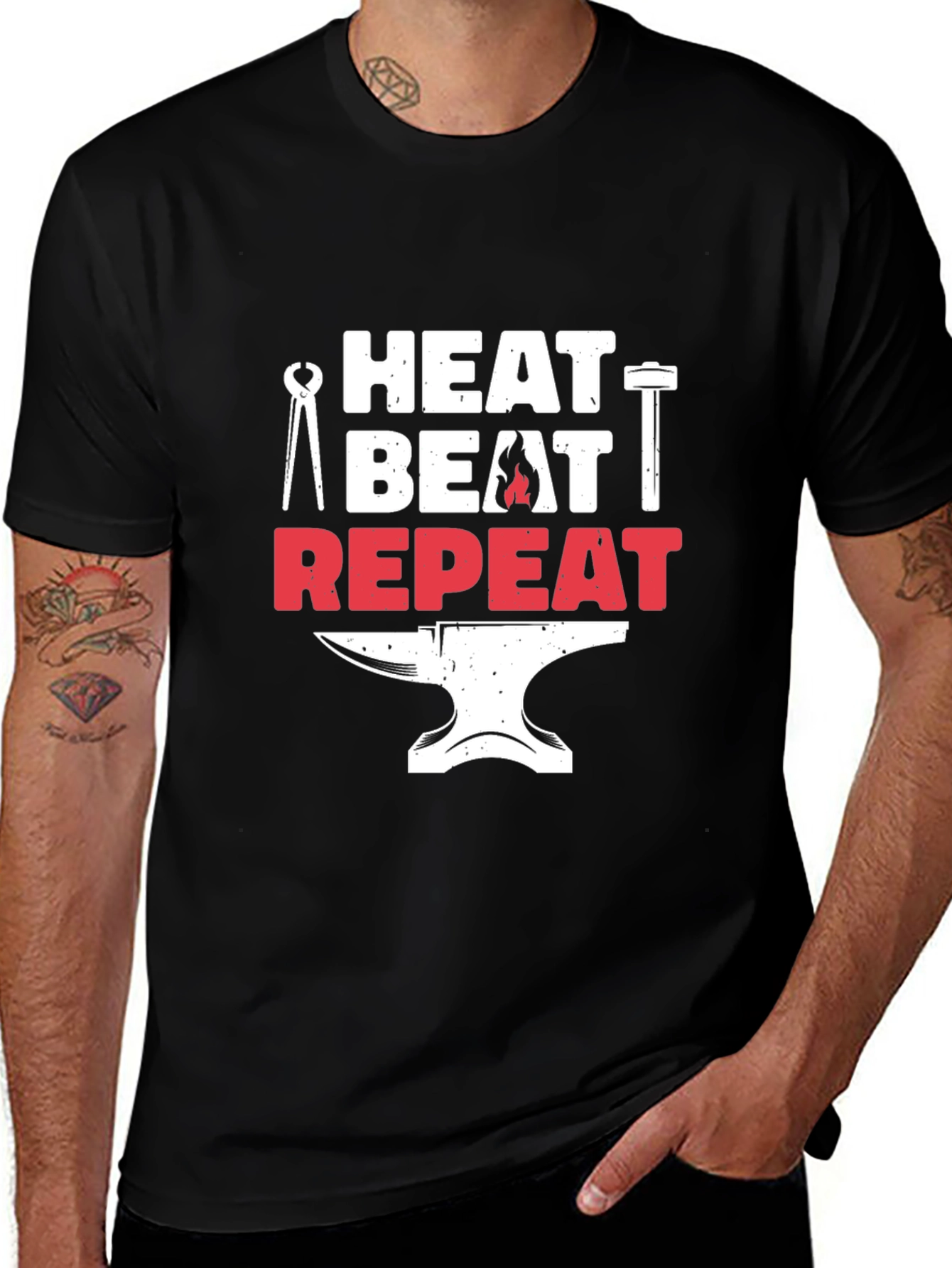 Heat Beat Repeat Blacksmith T-Shirt