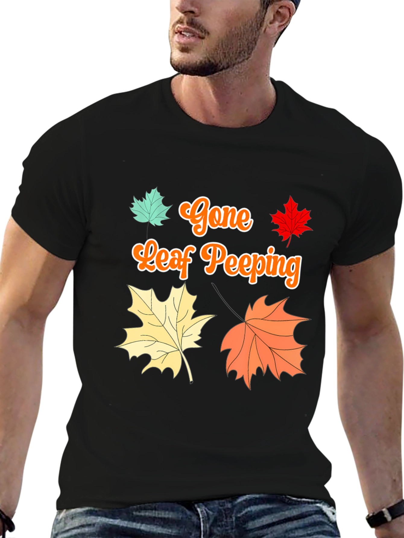 Gone Leaf Peeping T-Shirt Fall Autumn