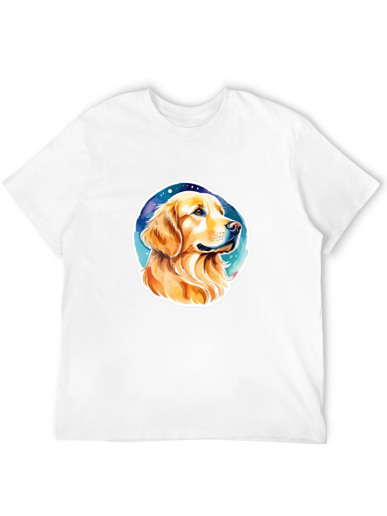 Golden Retriever Graphic Tee - Stylish Dog Lover Shirt