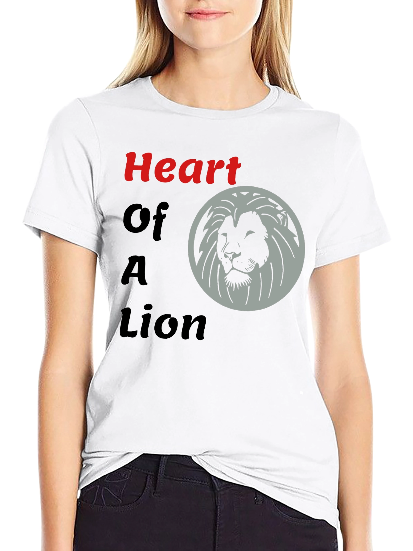 Heart of a Lion Graphic T-Shirt