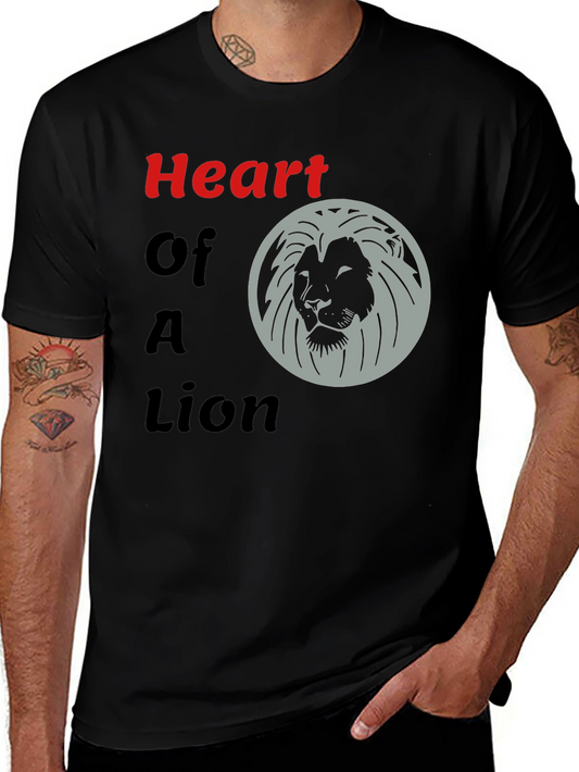 Heart of a Lion Graphic T-Shirt