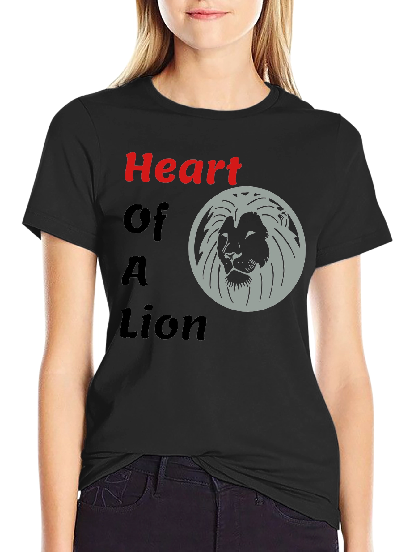Heart of a Lion Graphic T-Shirt