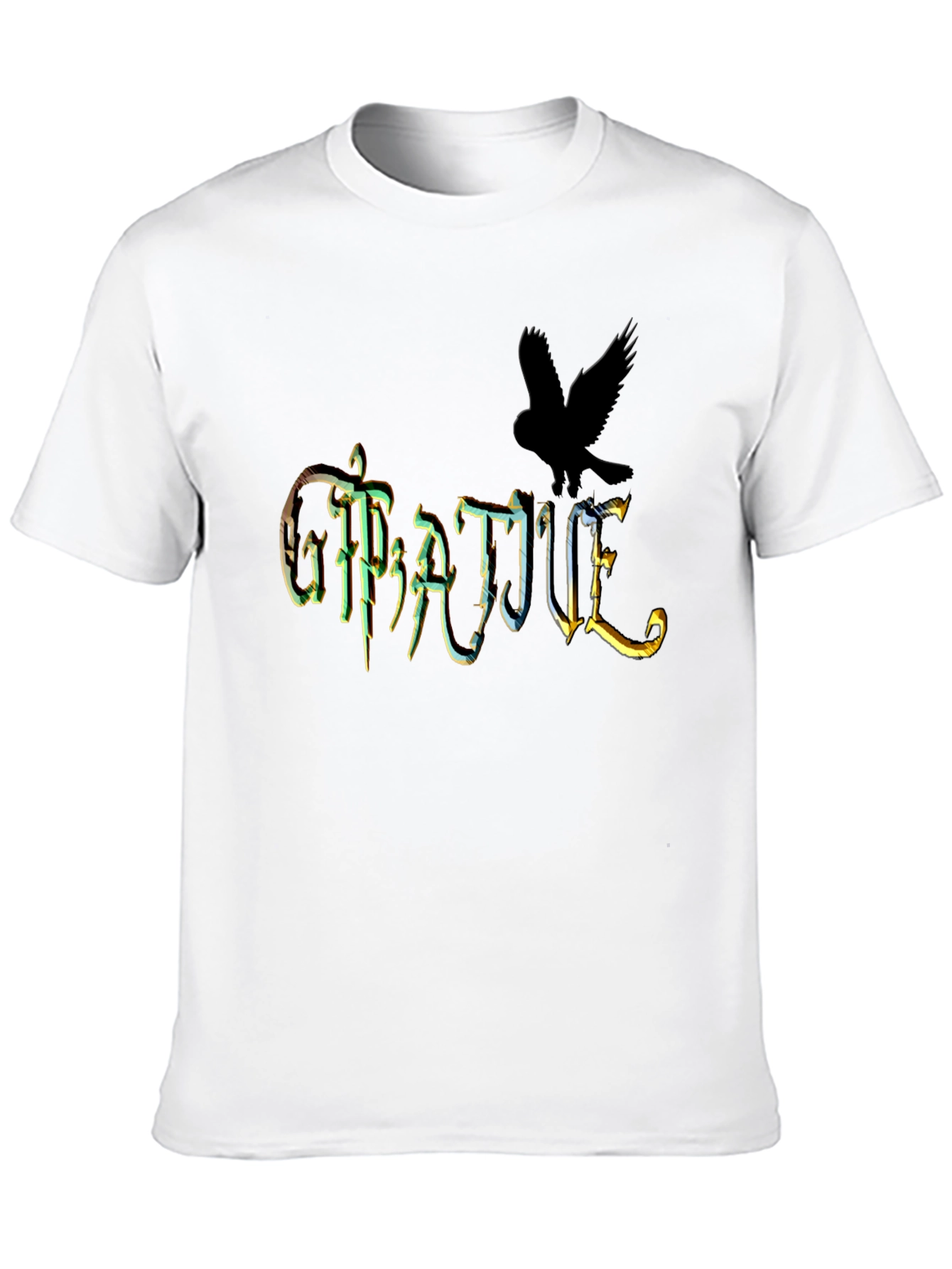 Gratitude Raven Graphic Tee - Unisex