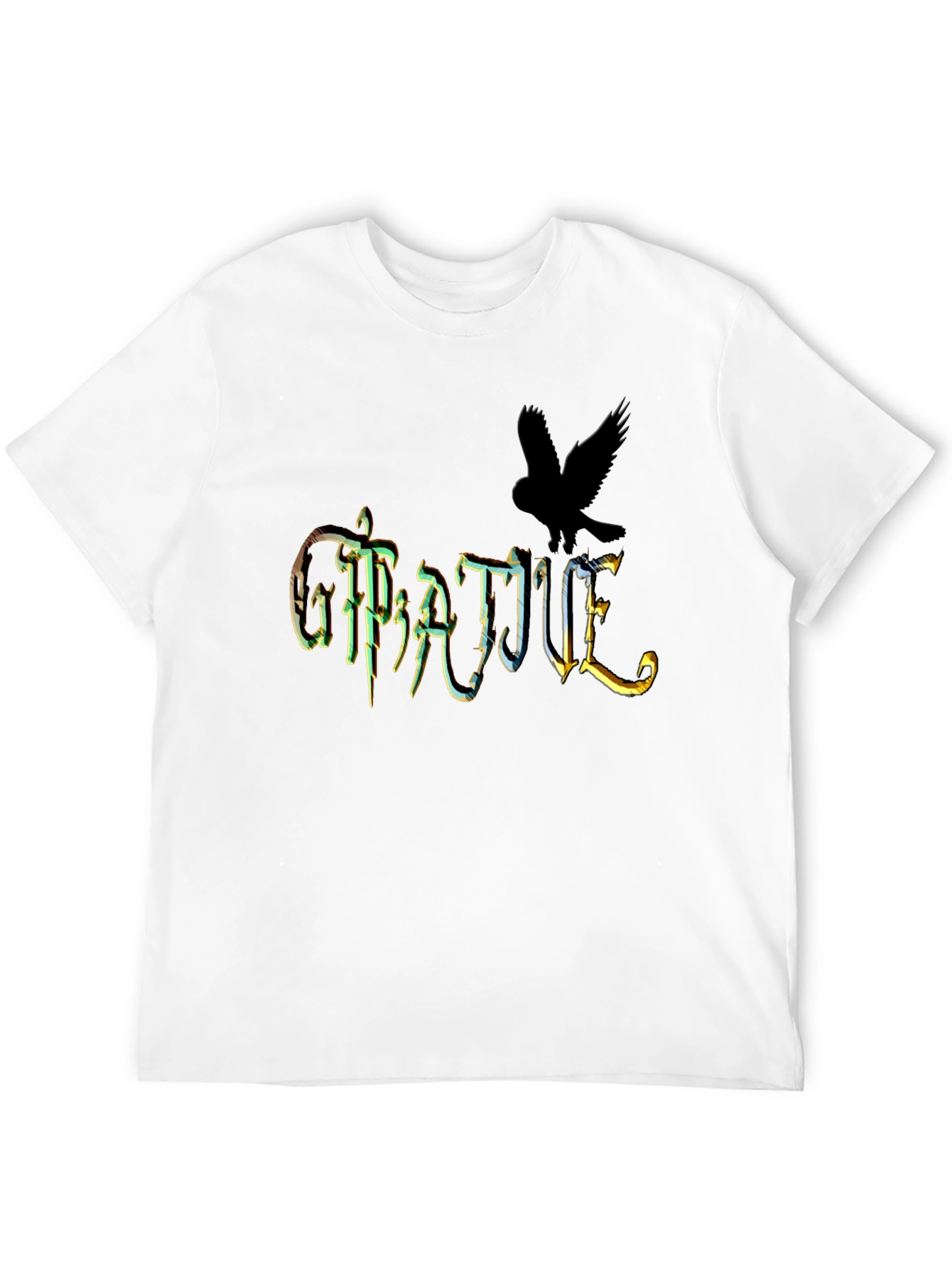 Gratitude Raven Graphic Tee - Unisex