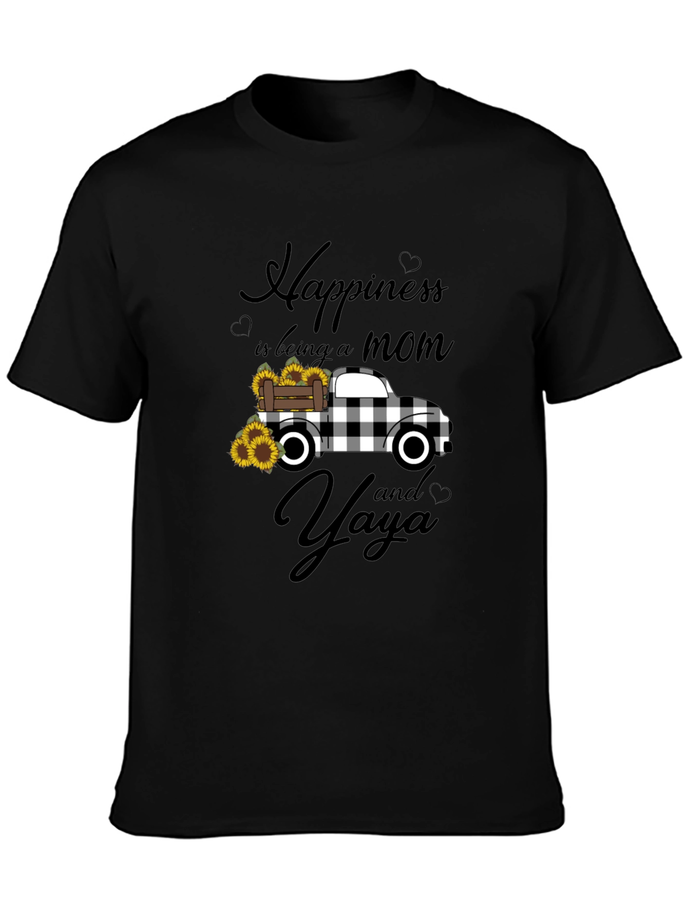Happiness Mom and Yaya Graphic Tee