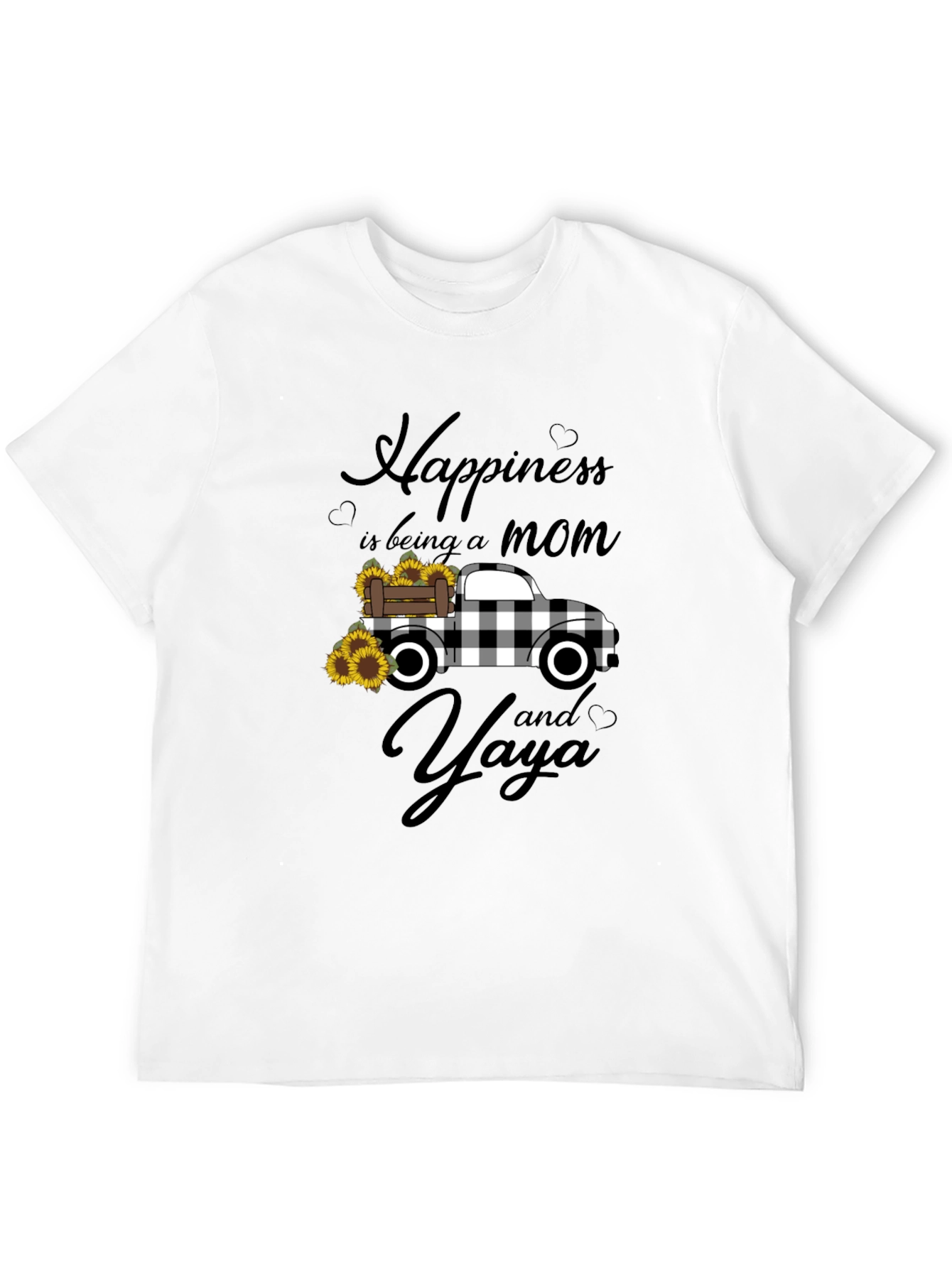 Happiness Mom and Yaya Graphic Tee