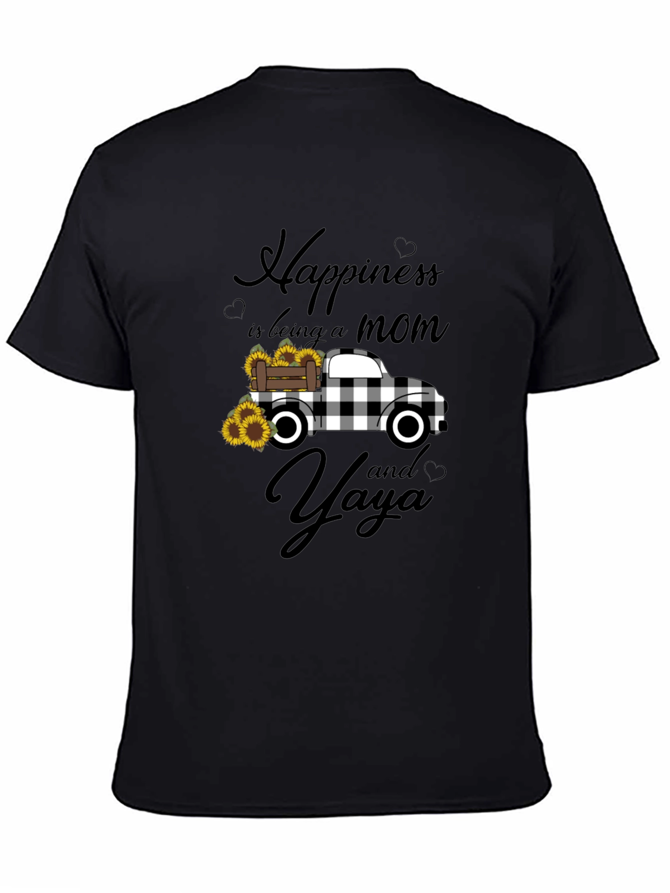 Happiness Mom and Yaya Graphic Tee