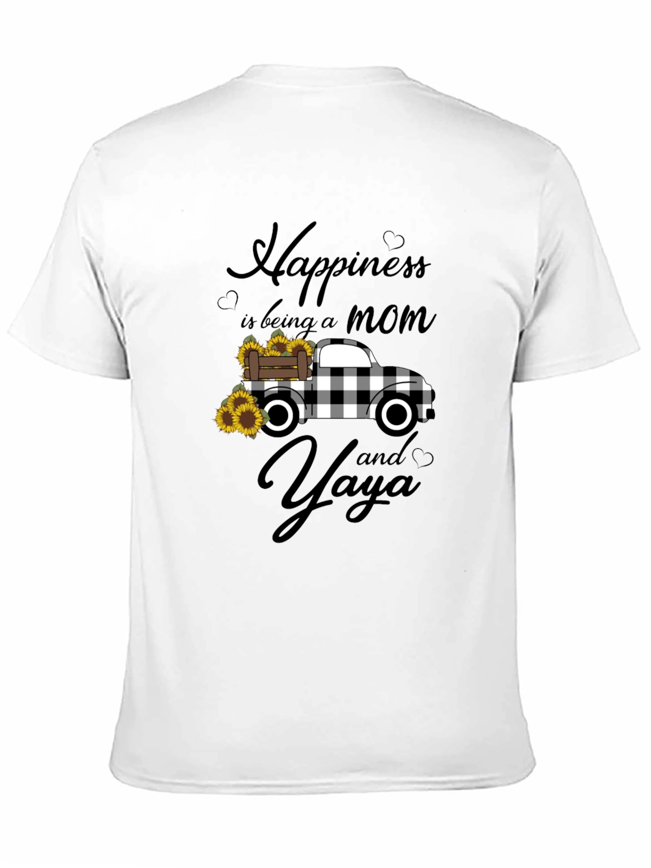 Happiness Mom and Yaya Graphic Tee
