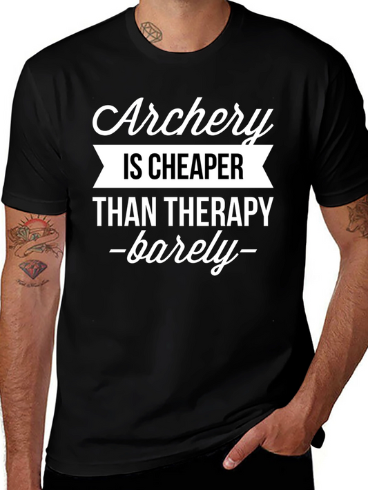 Archery Cheaper Than Therapy T-Shirt