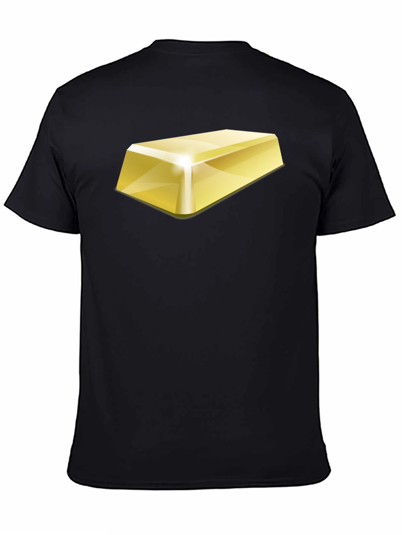 Gold Bar Graphic T-Shirt - Bold & Stylish