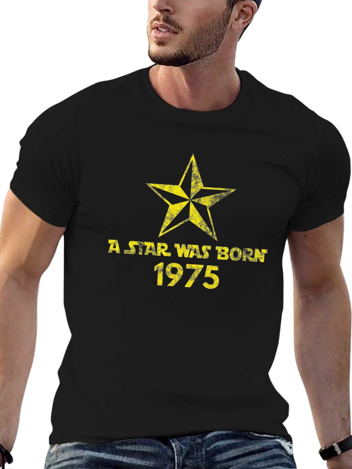 A Star Was Born 1975 Black T-Shirt