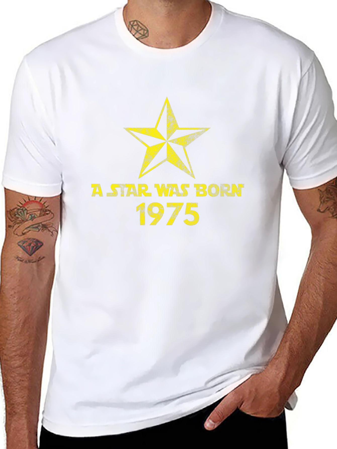 A Star Was Born 1975 Black T-Shirt