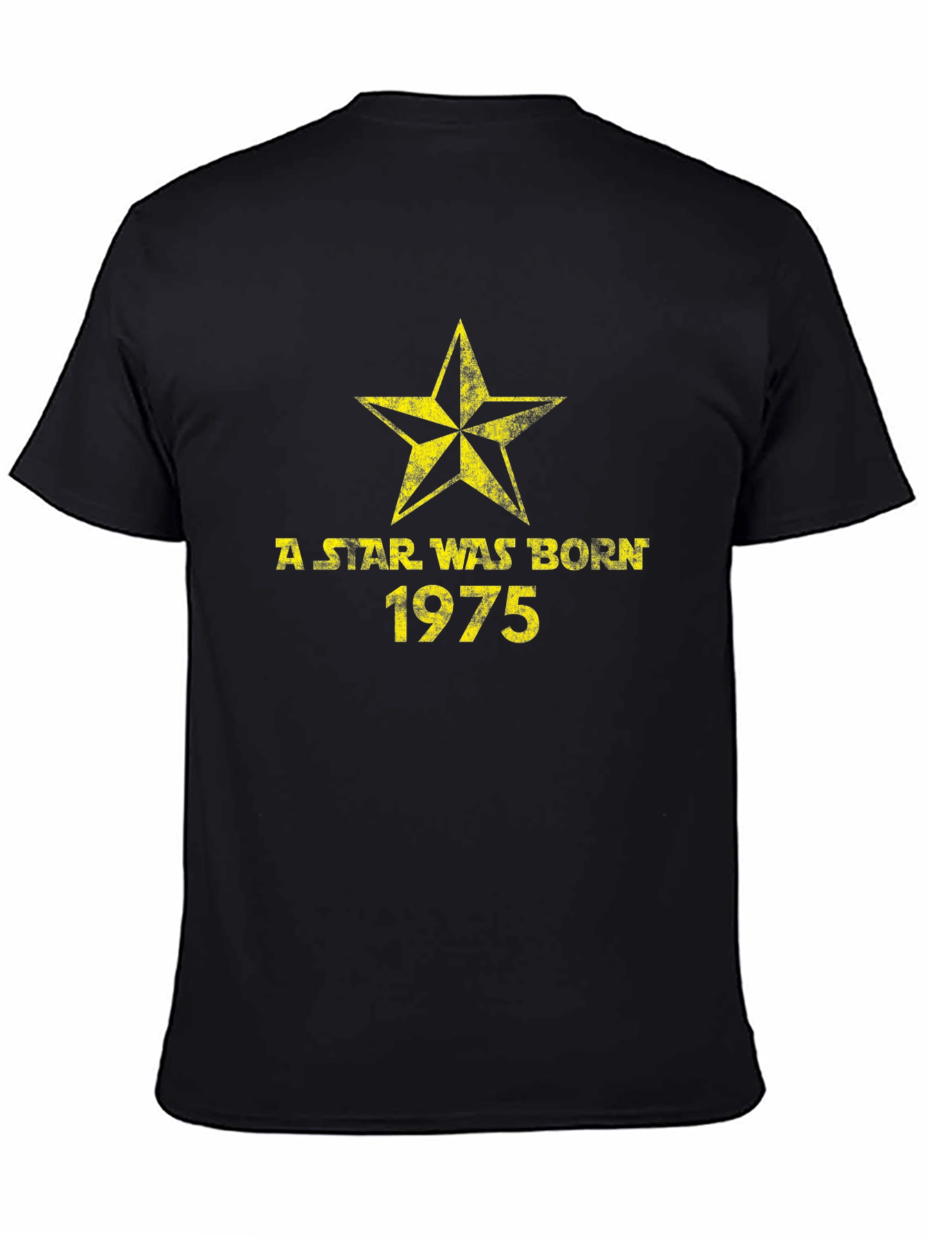 A Star Was Born 1975 Black T-Shirt