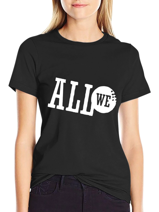 All We Do Is Golf Black Tee