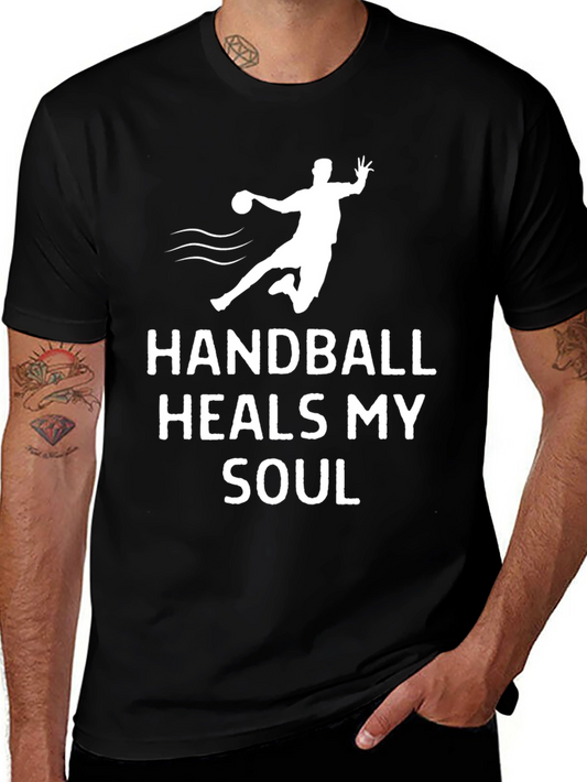 Handball Heals My Soul Graphic T-Shirt
