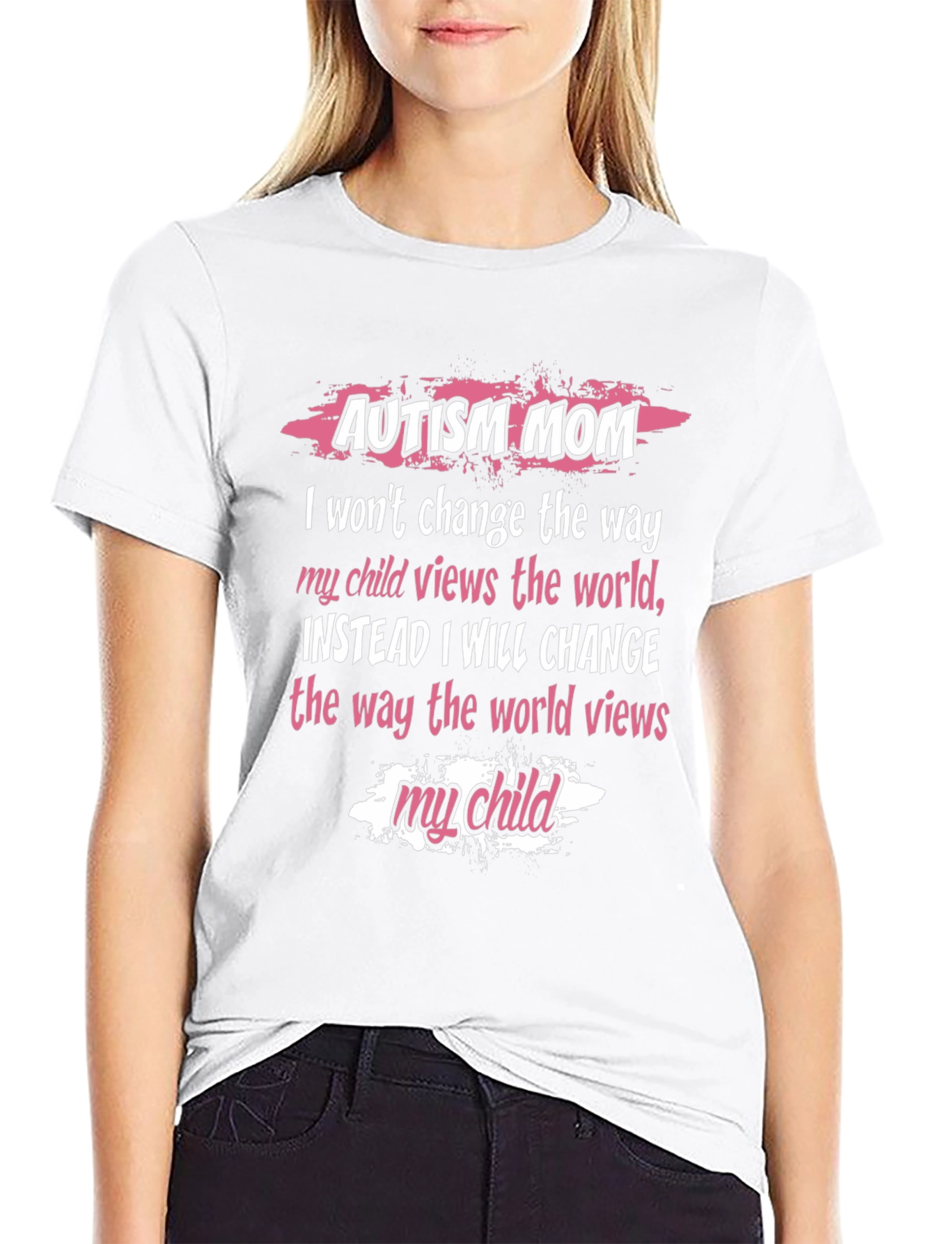 Autism Mom T-Shirt - World Views