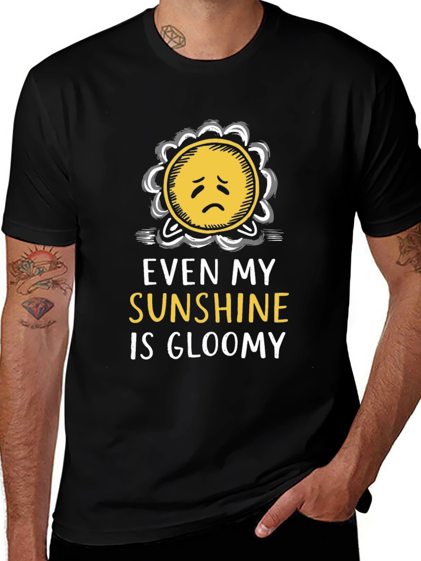 Gloomy Sunshine Graphic Tee - Unisex