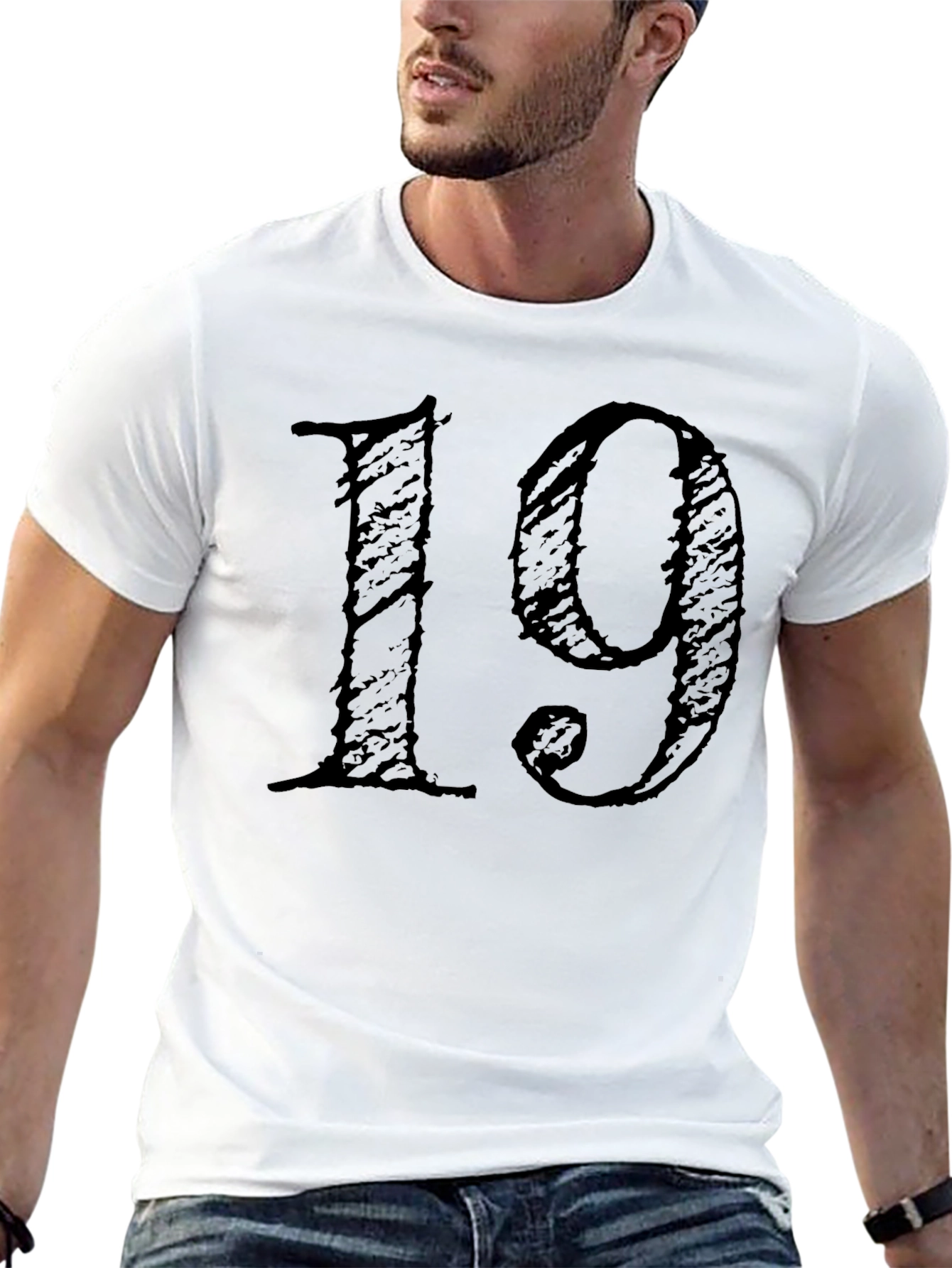 Graphic Tee - Number 19