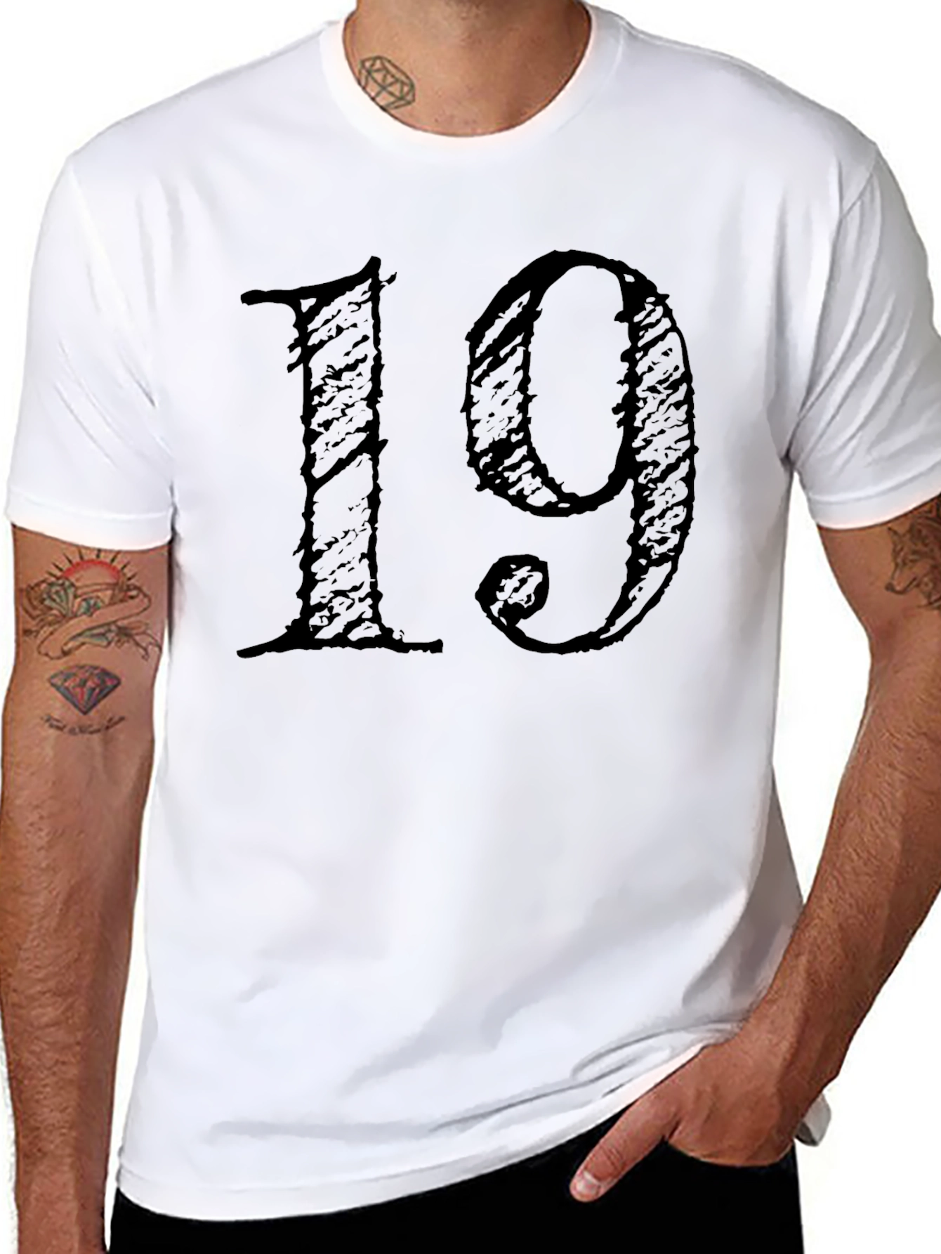 Graphic Tee - Number 19