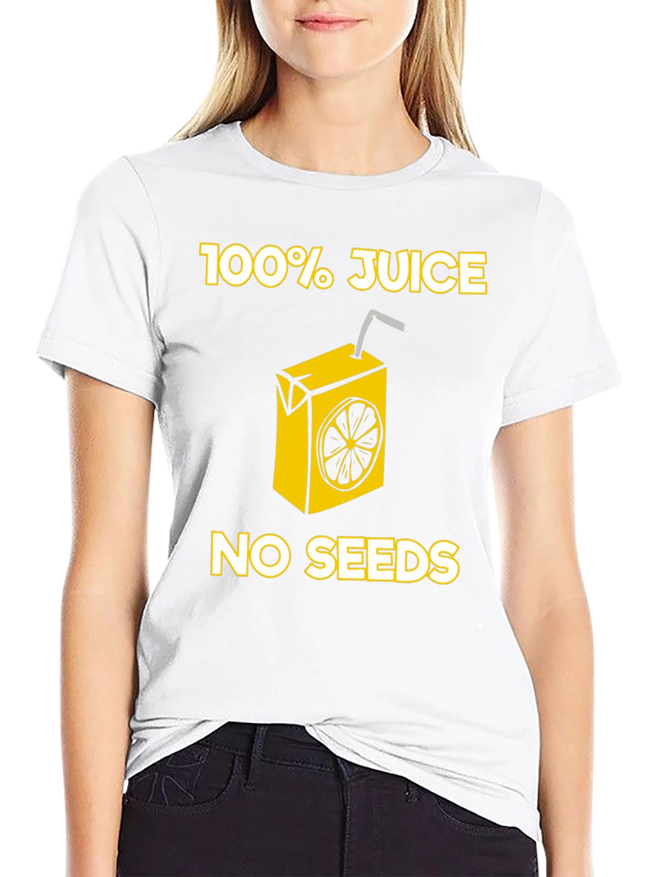 100% Juice No Seeds Graphic T-Shirt