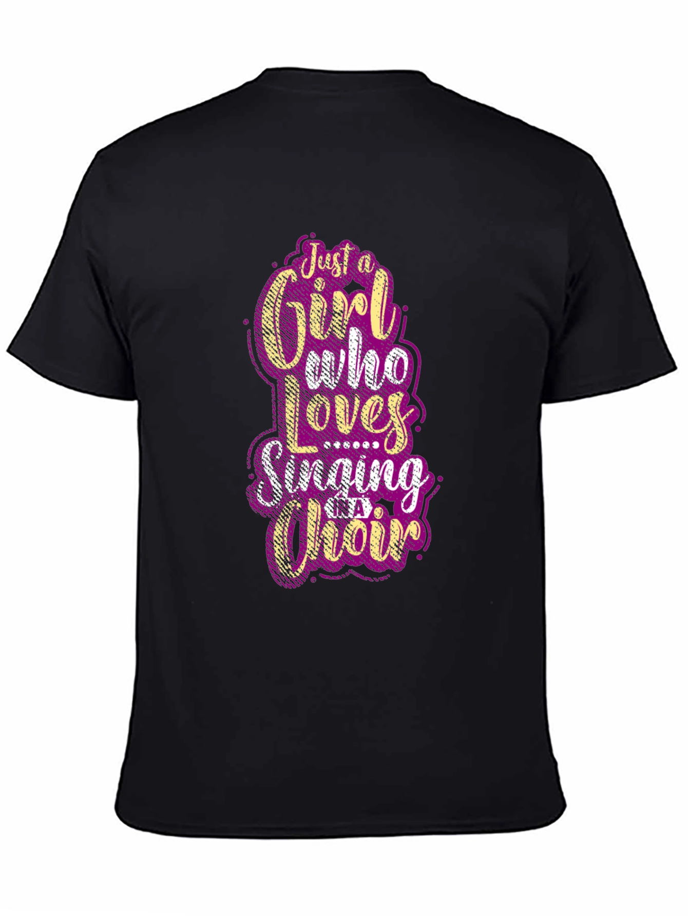 Girl Who Loves Singing Choir T-Shirt