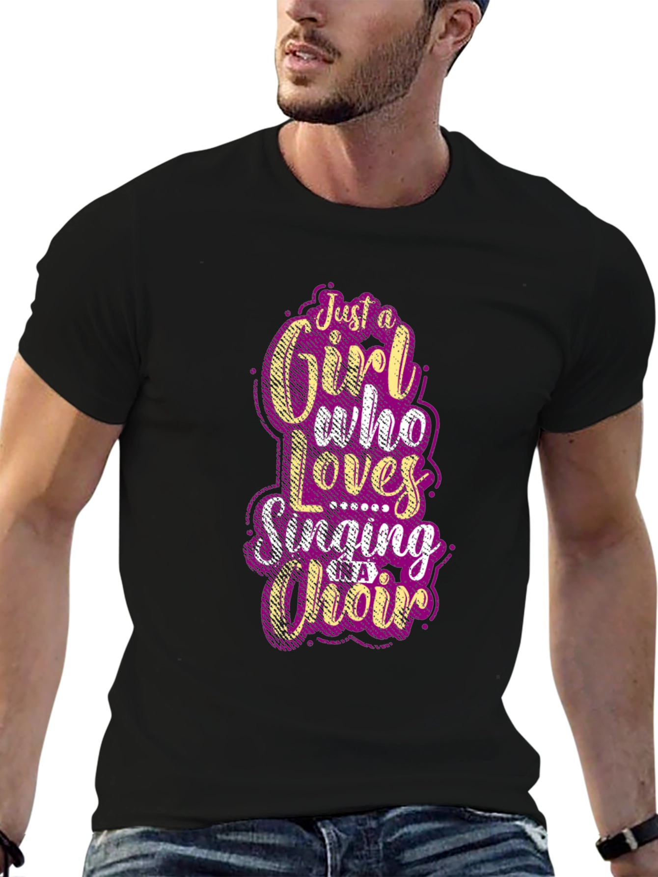 Girl Who Loves Singing Choir T-Shirt