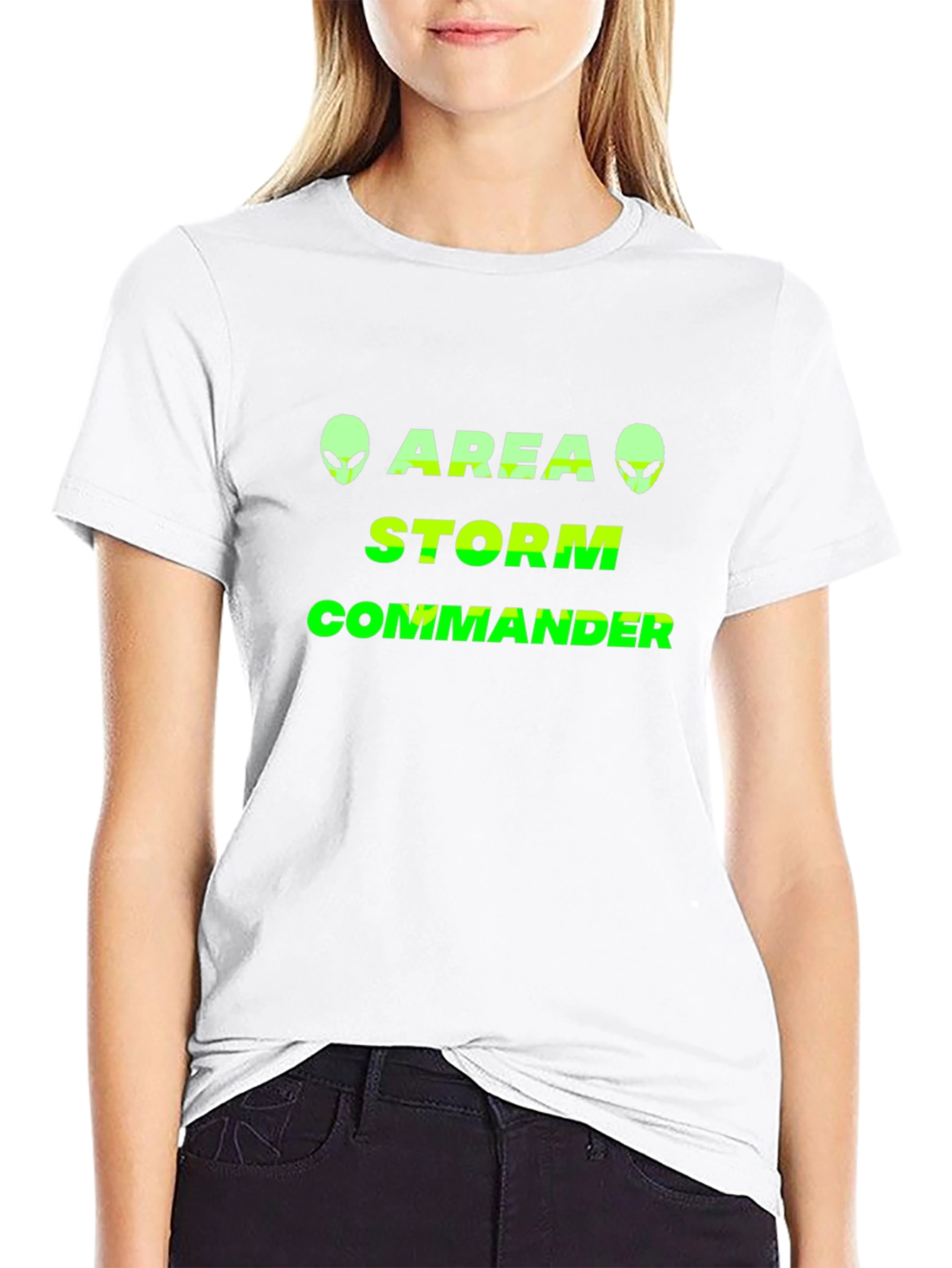 Area Storm Commander Alien Graphic T-Shirt