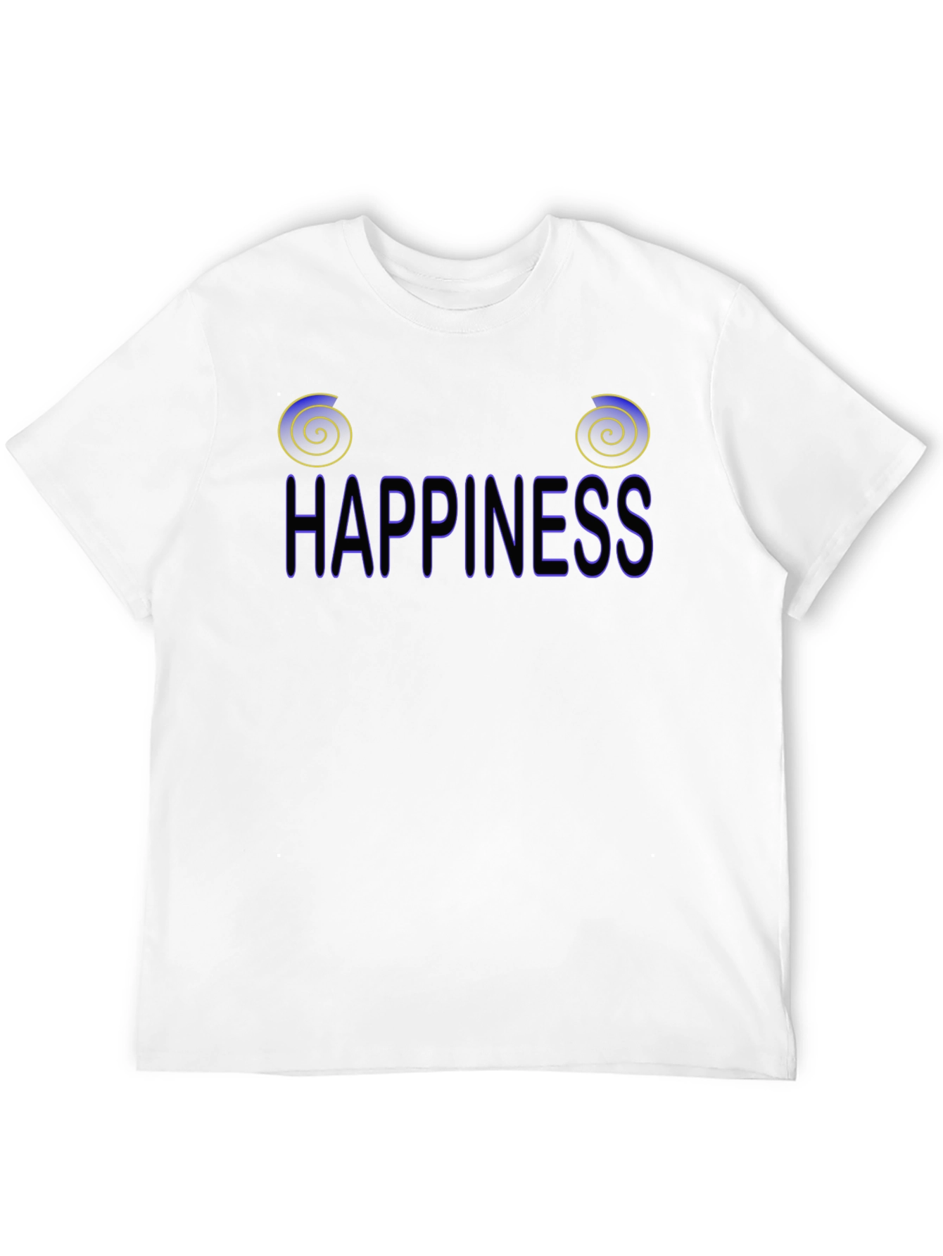 Happiness Swirl Graphic T-Shirt