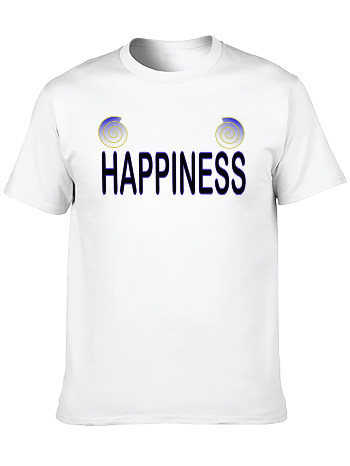 Happiness Swirl Graphic T-Shirt