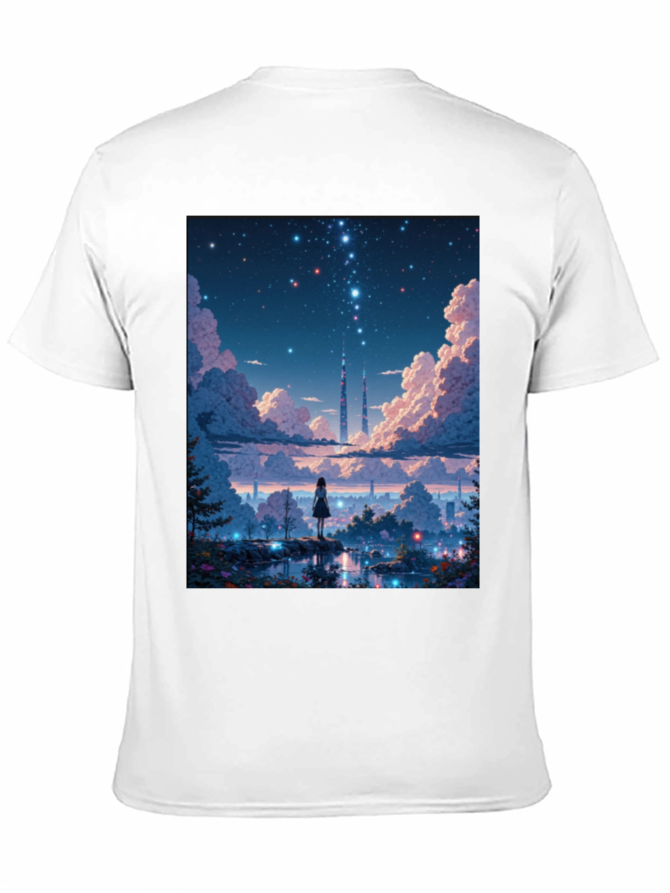 Anime Stargazing T-Shirt