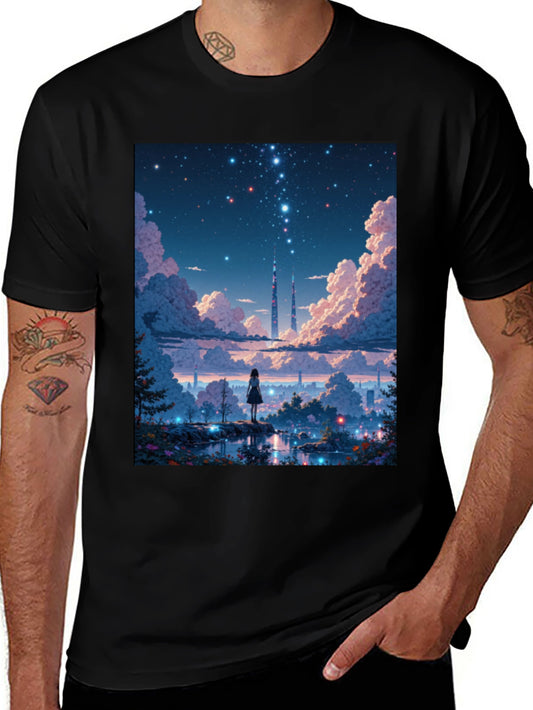 Anime Stargazing T-Shirt