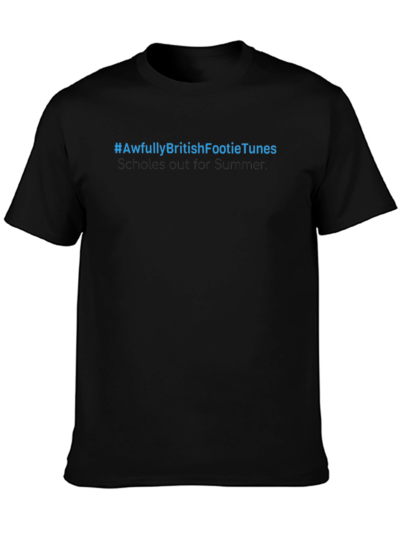 Awfully British Footie Tunes Graphic Tee
