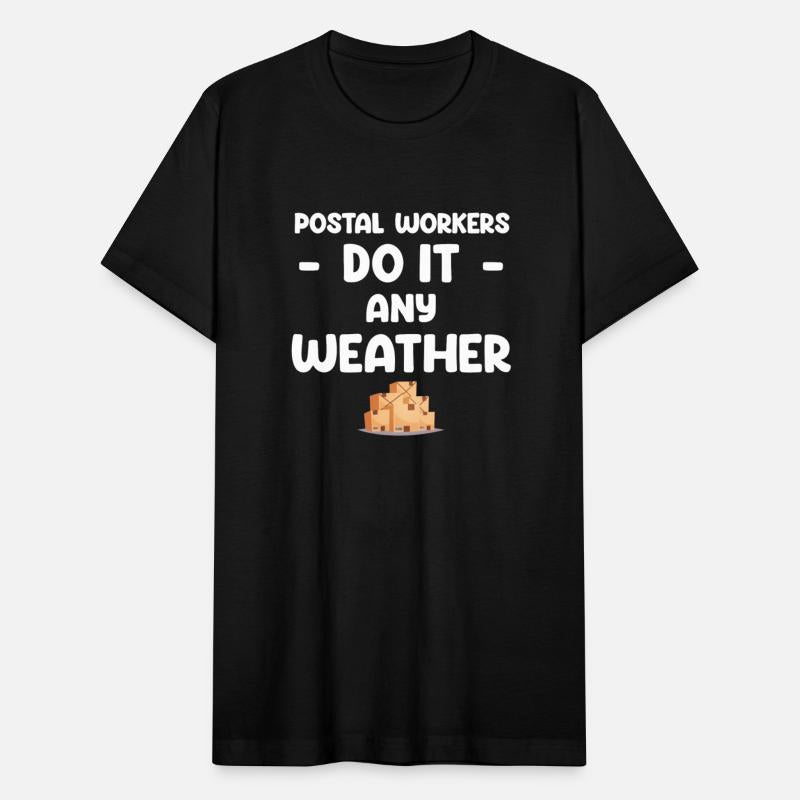 Postal Workers Do It Any Weather Postman Mailman