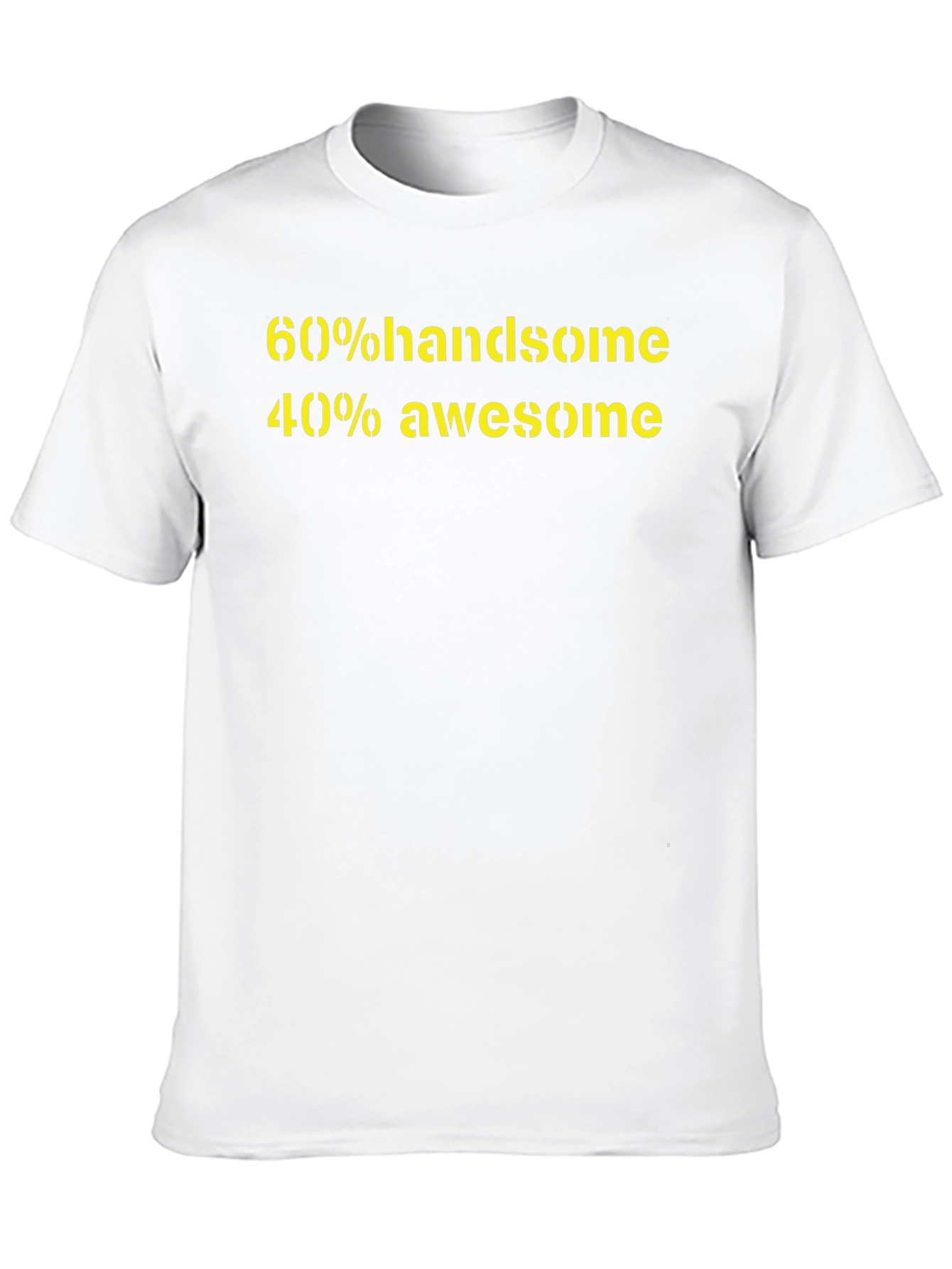Handsome & Awesome Graphic Tee - Mens