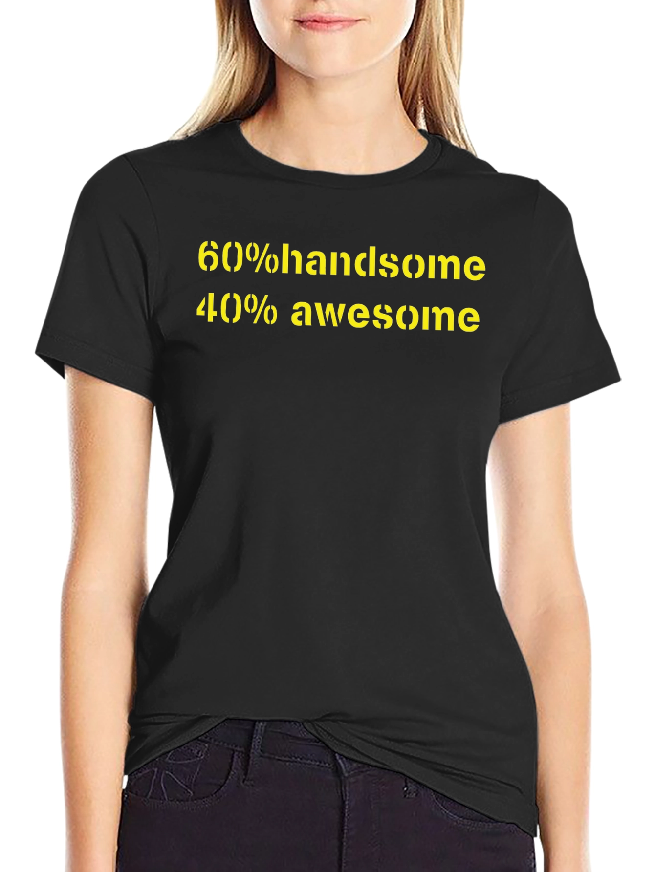 Handsome & Awesome Graphic Tee - Mens