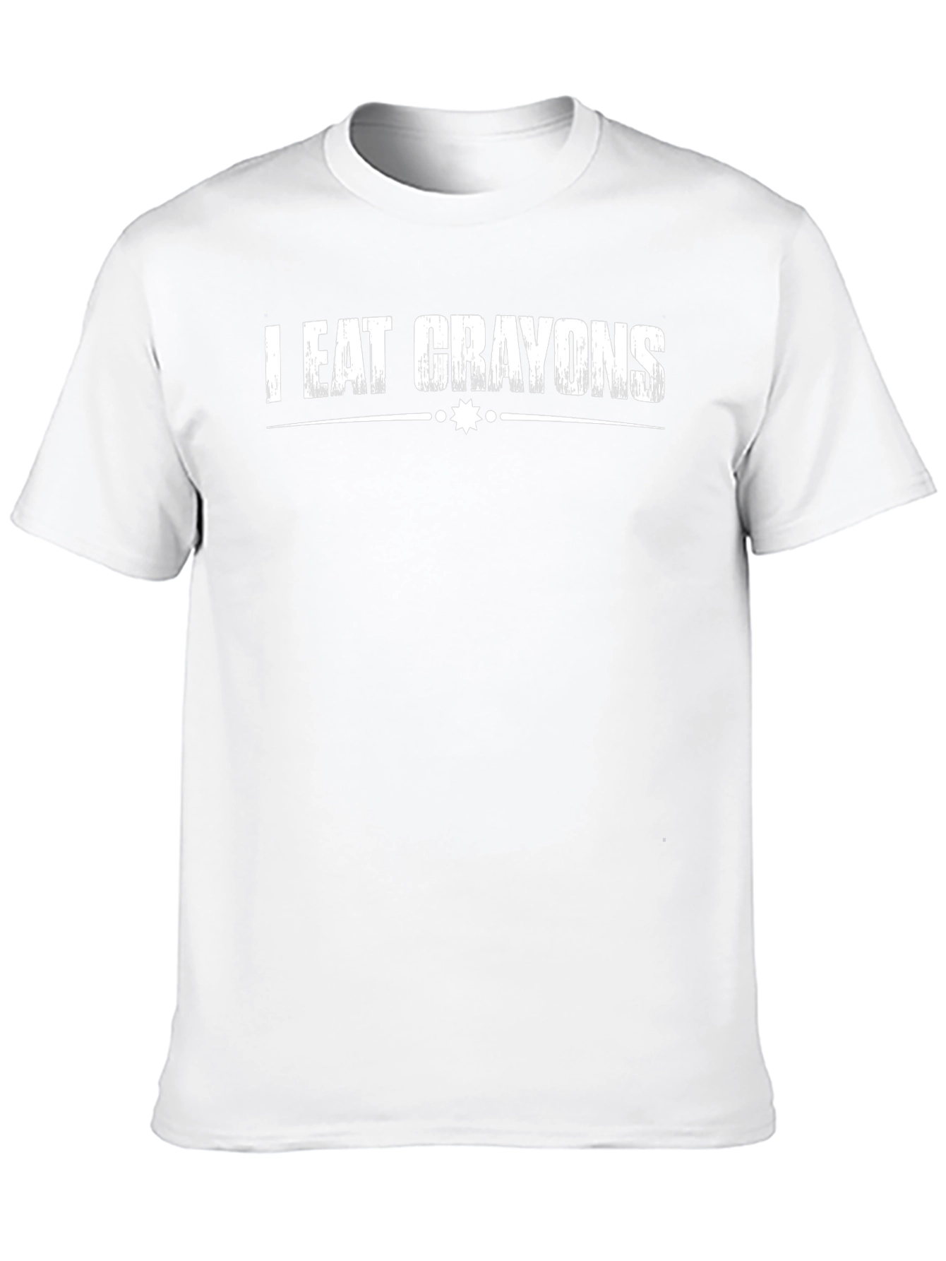 I Eat Crayons Graphic Tee - Black
