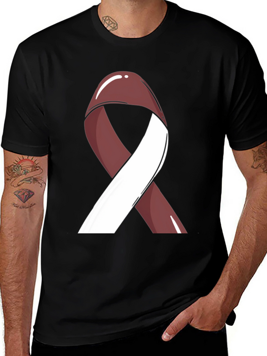 Awareness Ribbon Graphic Tee - Support a Cause