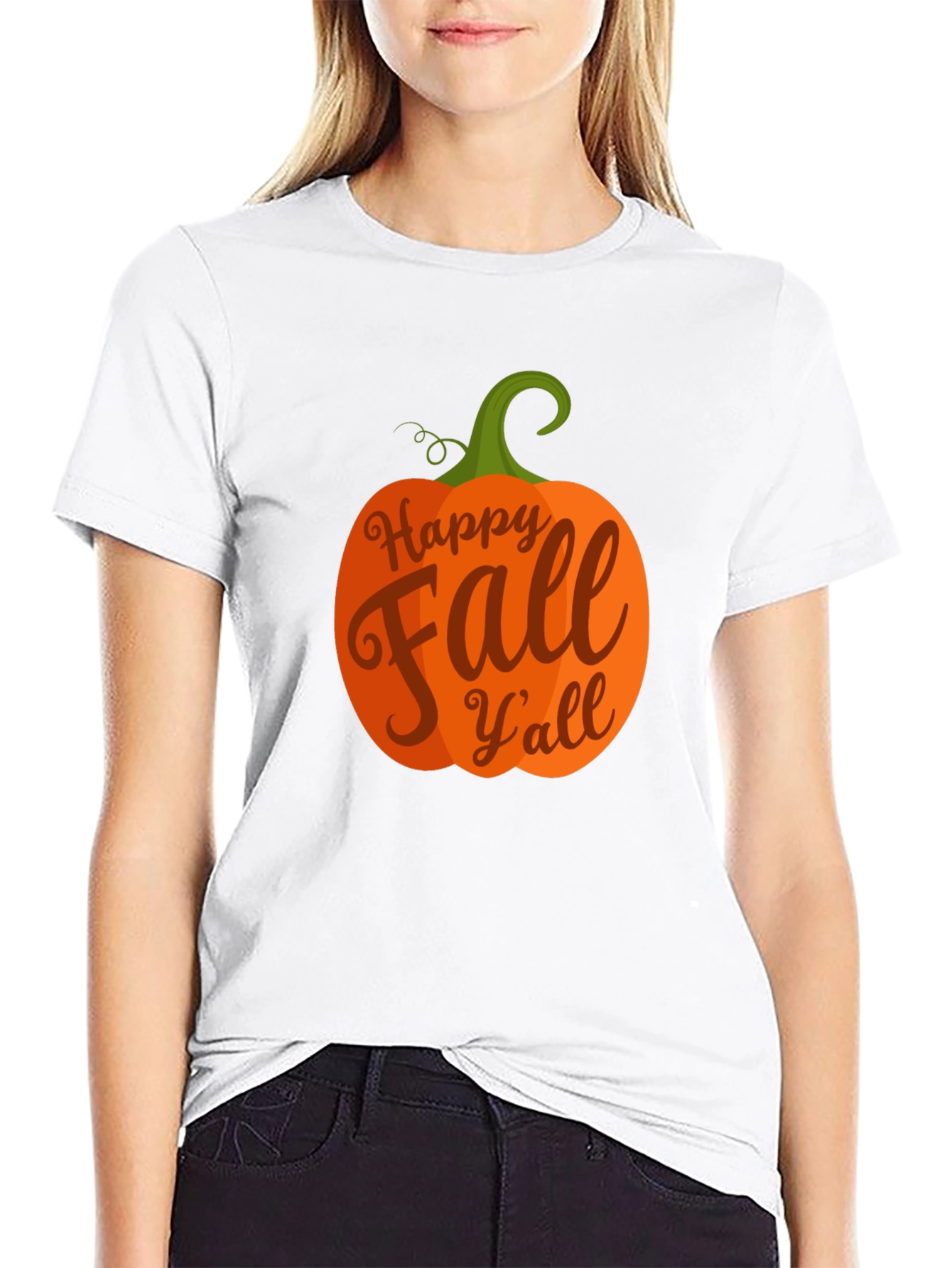 Happy Fall Yall Graphic Tee