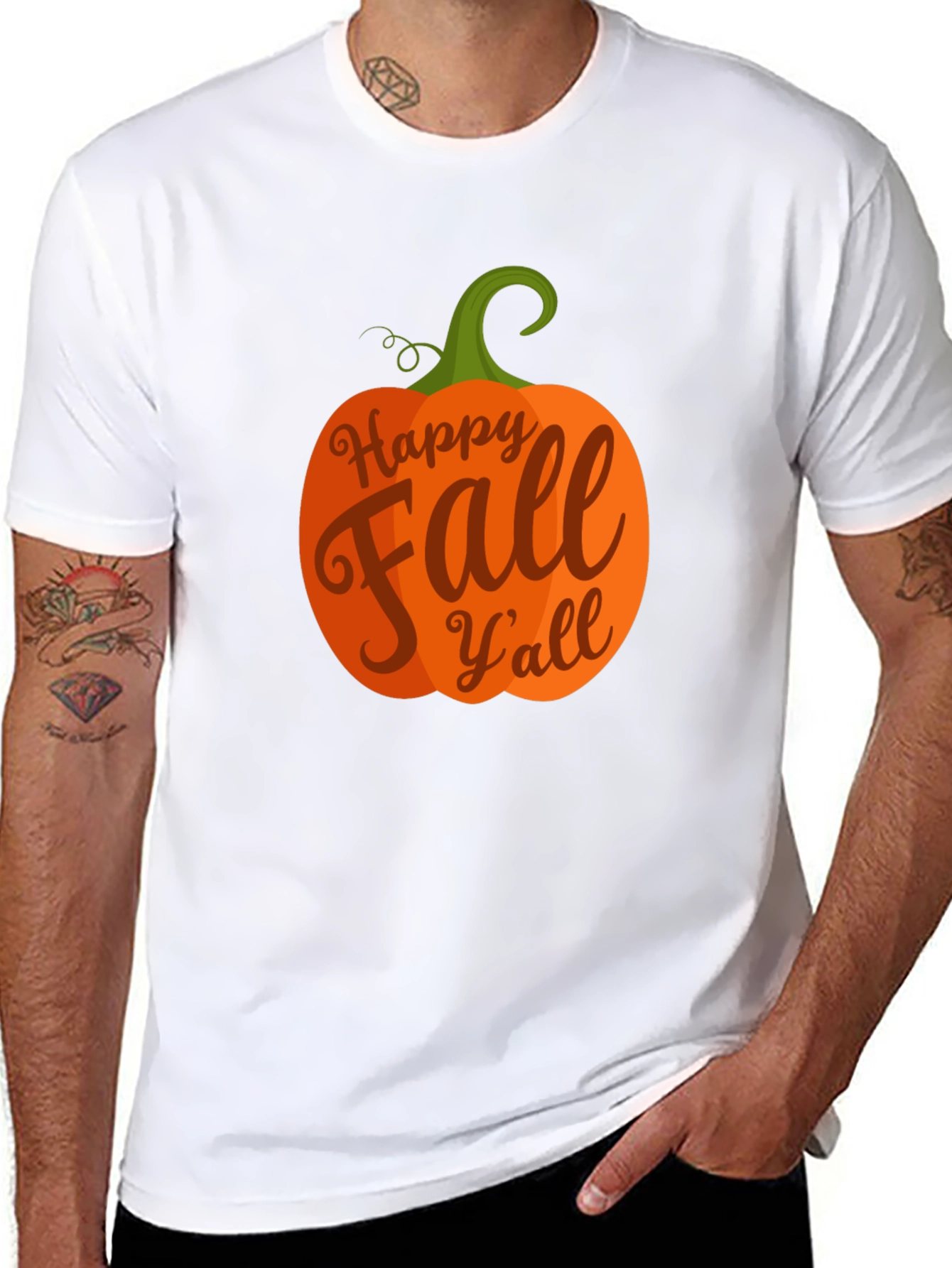 Happy Fall Yall Graphic Tee