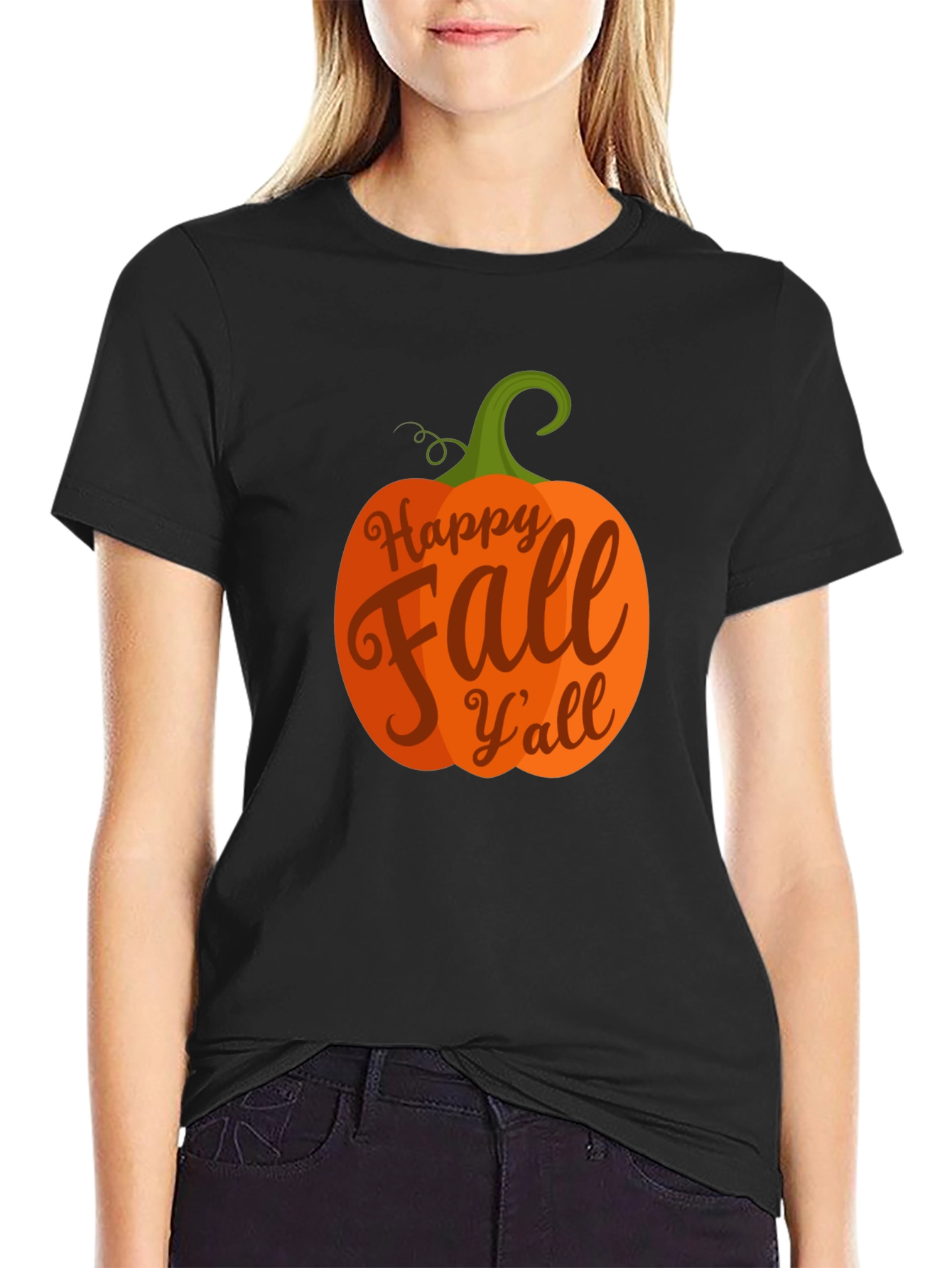 Happy Fall Yall Graphic Tee