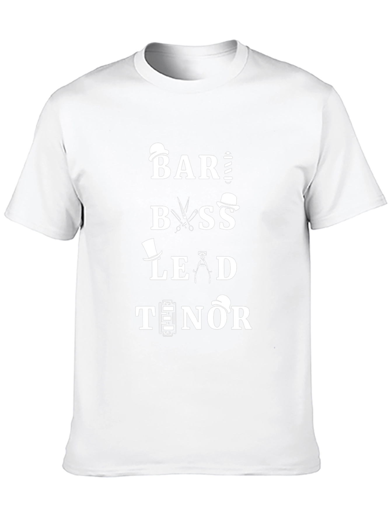Barbershop Quartet T-Shirt Funny Vocal Music Tee