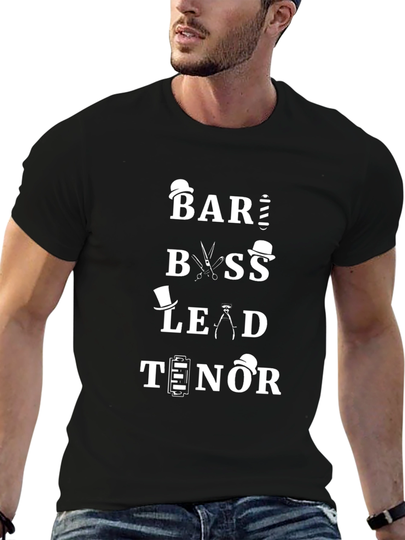 Barbershop Quartet T-Shirt Funny Vocal Music Tee