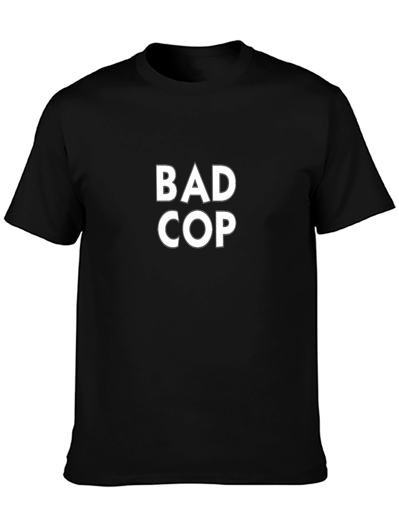 Bad Cop Graphic Tee - Bold Statement T-Shirt