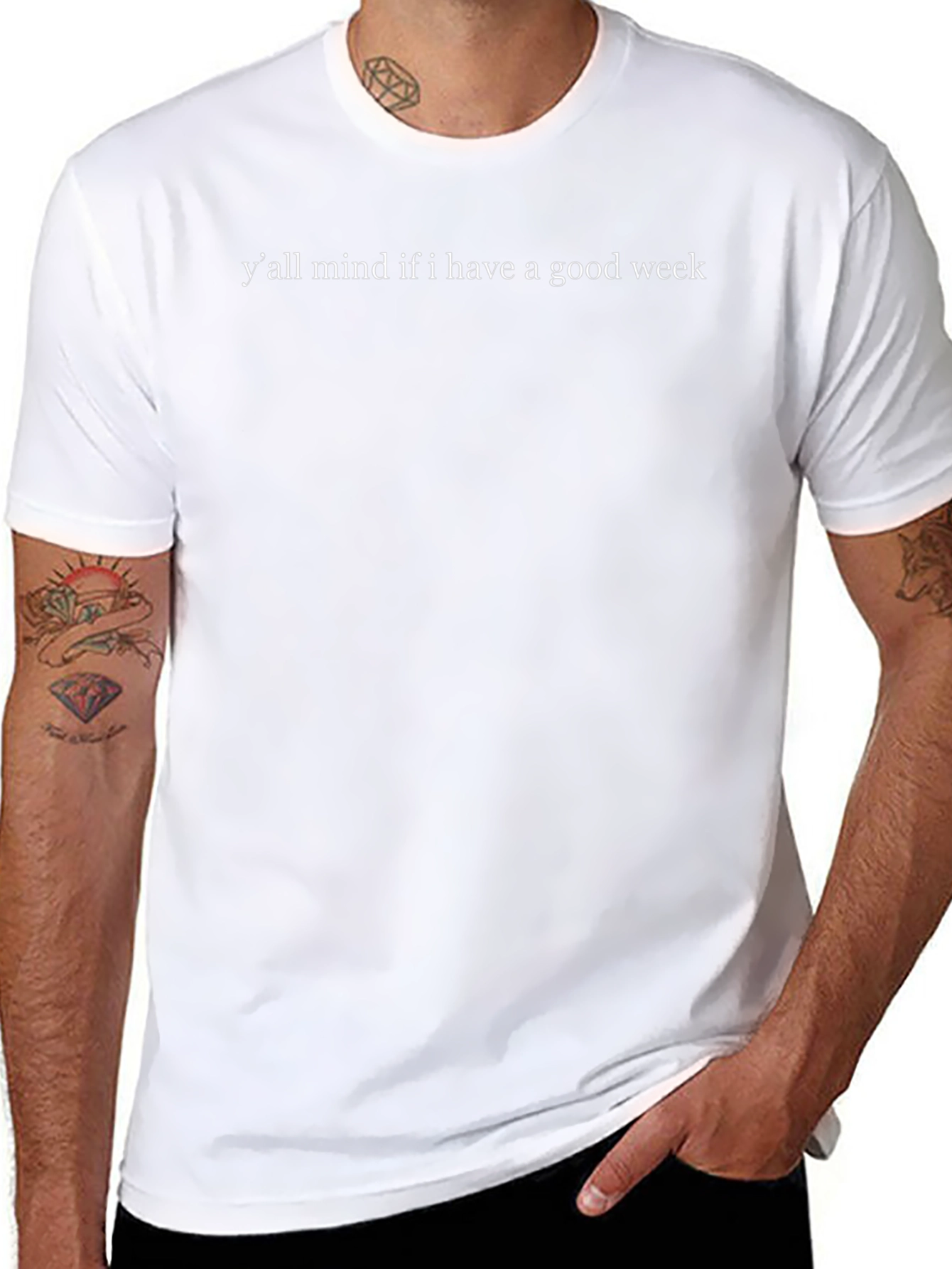 Good Week Black T-Shirt - Casual Comfort