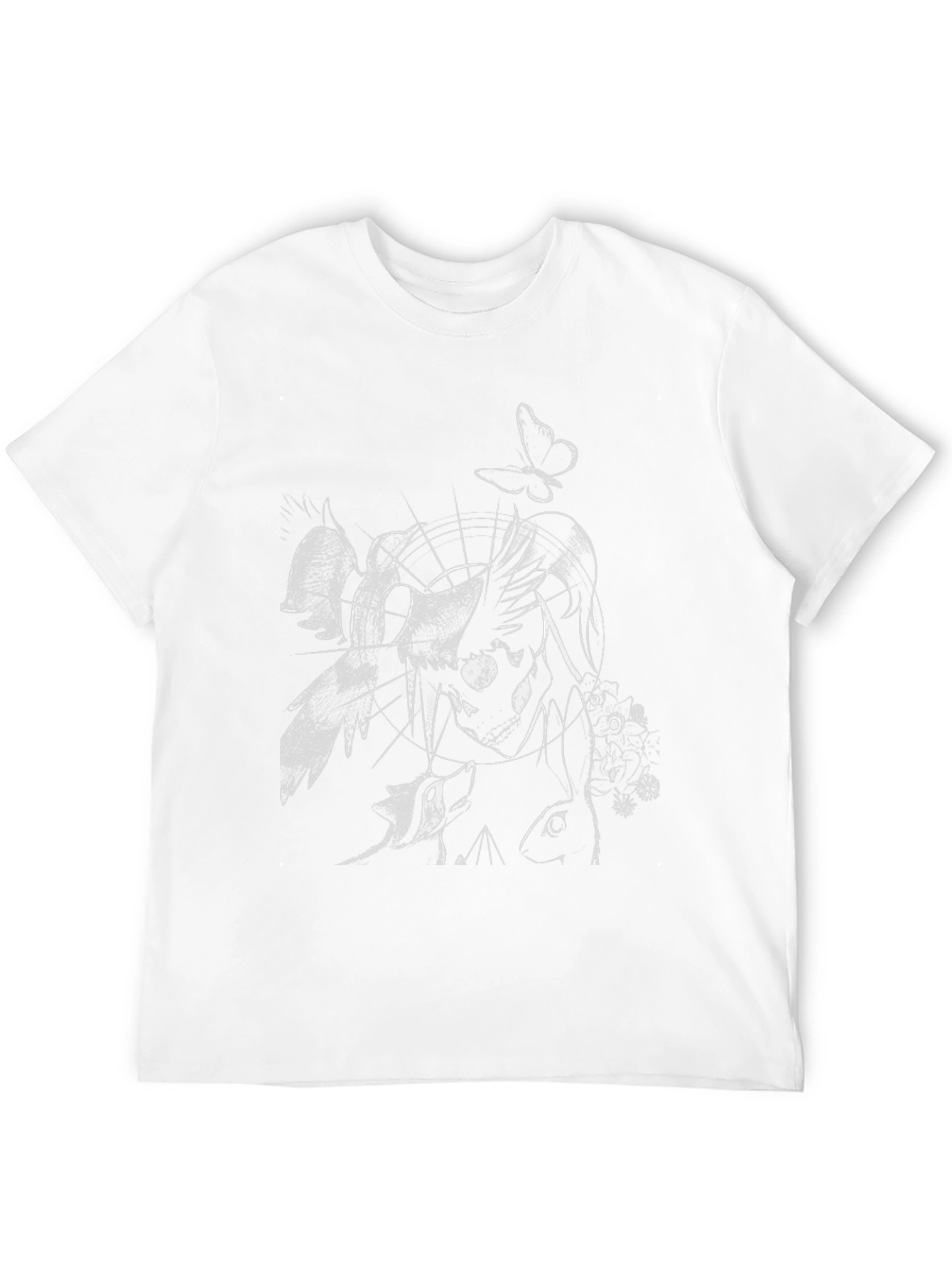 Artistic Black Graphic Tee