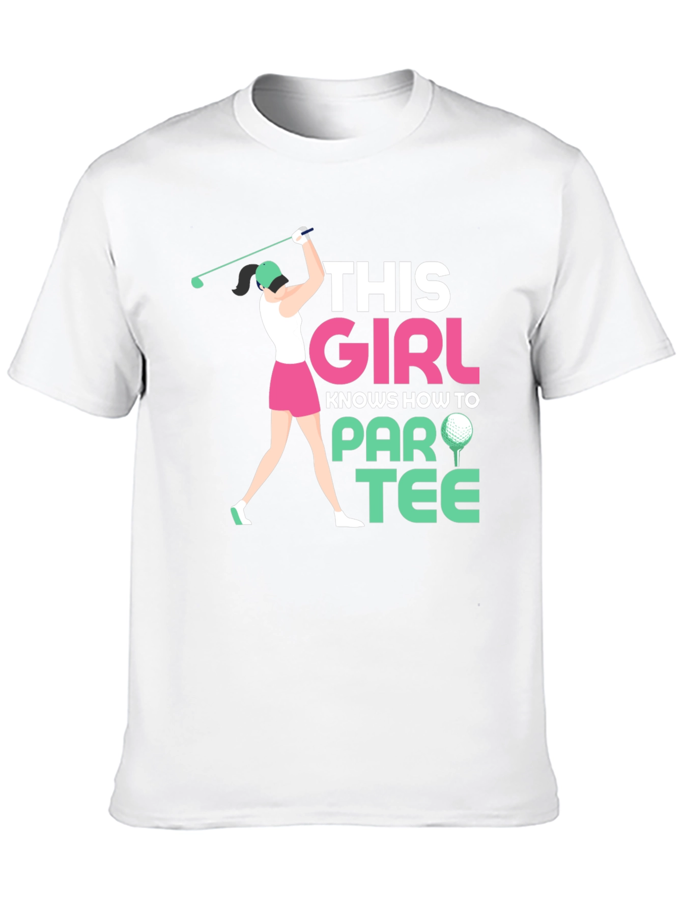 Girls Golf Par-Tee T-Shirt - Funny Golfer Tee