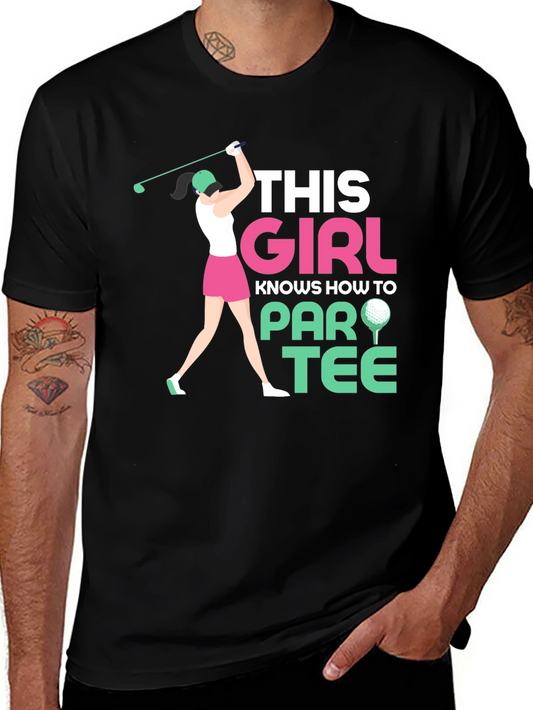 Girls Golf Par-Tee T-Shirt - Funny Golfer Tee